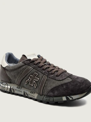 Premiata Sneakersy LUCY | z dodatkiem skóry brązowy