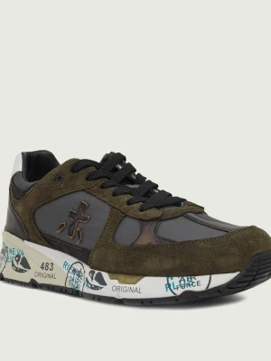 Premiata Sneakersy MASE | zamsz oliwkowy
