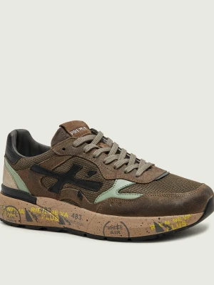Premiata Sneakersy Mick 0.1 | zamsz brązowy