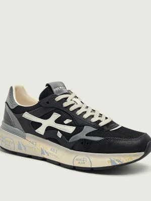 Premiata Sneakersy Mick 0.1 | zamsz | z dodatkiem skóry czarny