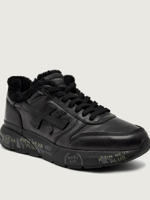 Premiata Sneakersy MICK 1453 | z dodatkiem wełny | shearling czarny