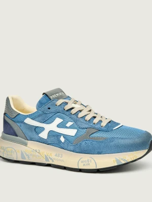 Premiata Sneakersy MICK0.1 | zamsz niebieski