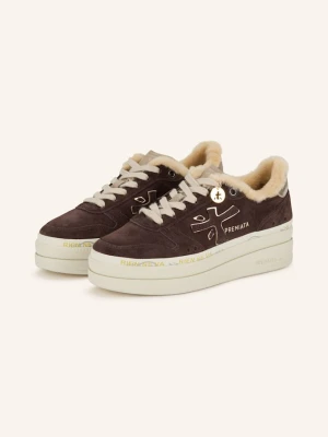 Premiata Sneakersy Micol braun CIEMNOBRĄZOWY