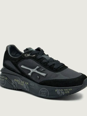 Premiata Sneakersy MOERUND | z dodatkiem skóry czarny