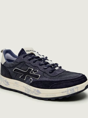 Premiata Sneakersy NOUS | zamsz granatowy