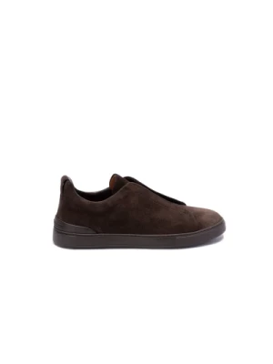 Premium Triple Stitch Low-Top Sneakers Z Zegna