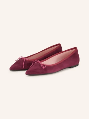 Pretty Ballerinas Baleriny Ella rot CIEMNOCZERWONY