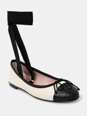 Pretty Ballerinas baleriny skórzane Nicole