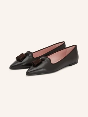Pretty Ballerinas Loafersy Coton braun CIEMNOBRĄZOWY