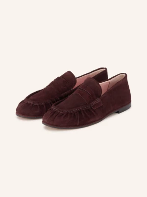 Pretty Ballerinas Penny Loafers Seraje rot CIEMNOCZERWONY