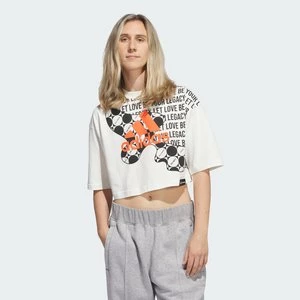 Pride Cropped Graphic T-Shirt (Gender Neutral) Adidas