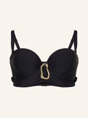 Primadonna Top Bikini Typu Bandeau Uvita schwarz