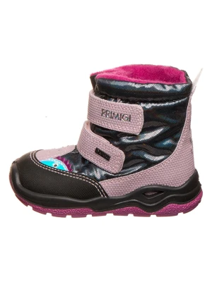 Primigi Botki w kolorze czarno-jasnoróżowym rozmiar: 20