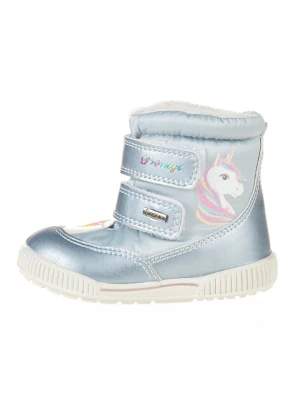 Primigi Botki zimowe w kolorze błękitnym rozmiar: 22