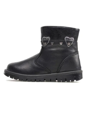 Primigi Skórzane botki w kolorze czarnym rozmiar: 25