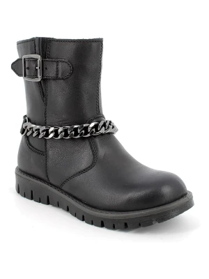 Primigi Skórzane botki w kolorze czarnym rozmiar: 33