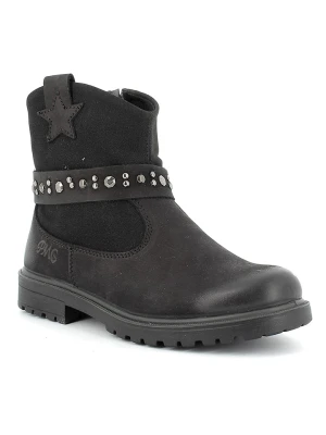 Primigi Skórzane botki w kolorze czarnym rozmiar: 37