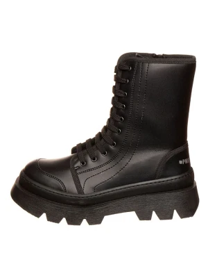 Primigi Skórzane kozaki "Berlin" w kolorze czarnym rozmiar: 33