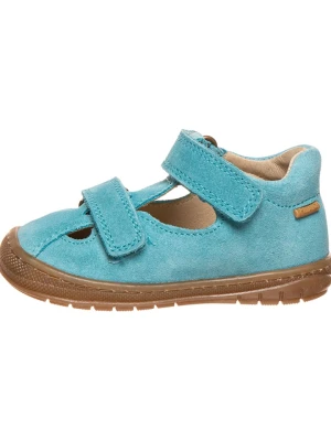 Primigi Skórzane półsandały w kolorze błękitnym rozmiar: 23