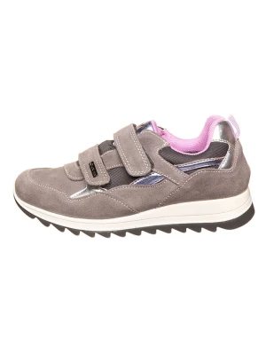 Primigi Skórzane sneakersy "Trilly" w kolorze beżowym rozmiar: 39