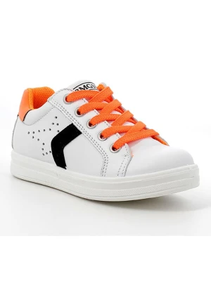 Primigi Skórzane sneakersy w kolorze białym rozmiar: 32