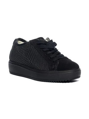 Primigi Skórzane sneakersy w kolorze czarnym rozmiar: 38