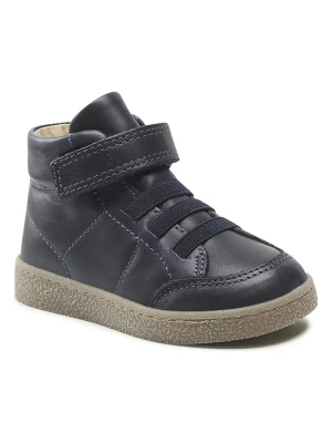 Primigi Skórzane sneakersy w kolorze granatowym rozmiar: 23