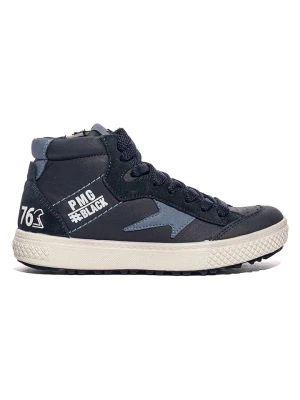 Primigi Skórzane sneakersy w kolorze granatowym rozmiar: 38