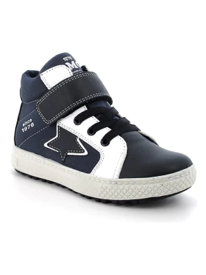 Primigi Skórzane sneakersy w kolorze granatowym rozmiar: 32