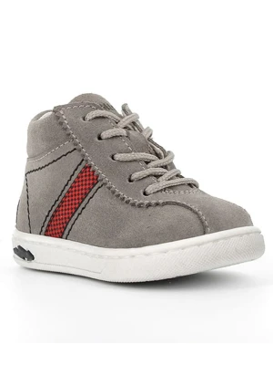 Primigi Skórzane sneakersy w kolorze jasnobrązowym rozmiar: 22