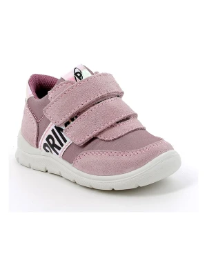 Primigi Skórzane sneakersy w kolorze jasnoróżowo-białym rozmiar: 26