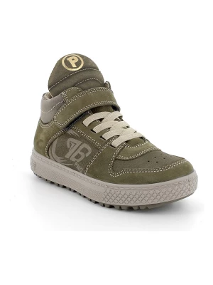 Primigi Skórzane sneakersy w kolorze khaki rozmiar: 32