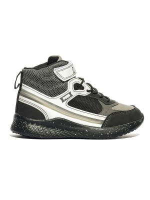 Primigi Sneakersy "Infinity Lights" w kolorze czarno-oliwkowym rozmiar: 38