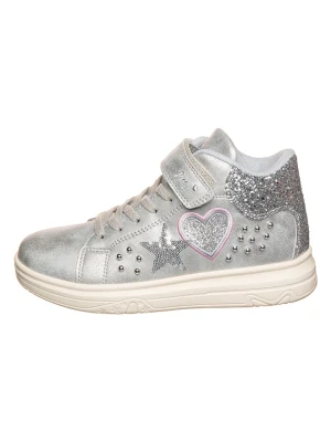 Primigi Sneakersy "Primigi" w kolorze srebrnym rozmiar: 30