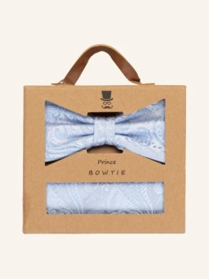 Prince Bowtie Zestaw: Mucha Z Poszetką blau