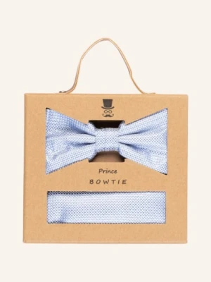 Prince Bowtie Zestaw: Mucha Z Poszetką blau