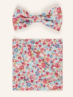 Prince Bowtie Zestaw: Mucha Z Poszetką rot