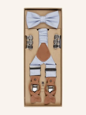 Prince Bowtie Zestaw: Szelki I Muszka blau