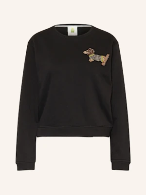 Princess Goes Hollywood Bluza Nierozpinana Z Ozdobnymi Kamykami schwarz