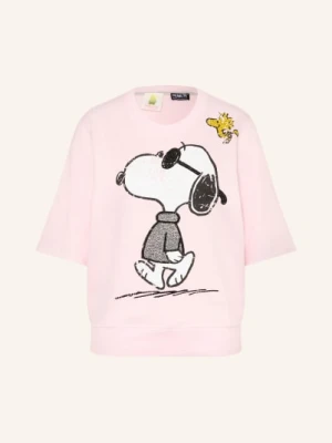 Princess Goes Hollywood Bluza Z Rękawami 3/4 I Kamyczkami rosa
