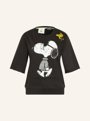 Princess Goes Hollywood Bluza Z Rękawami 3/4 I Kamyczkami schwarz
