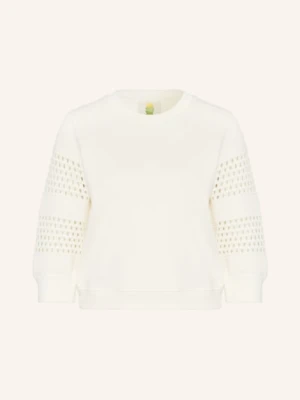 Princess Goes Hollywood Bluza Z Rękawami 3/4 Z Mieszanki Materiałów weiss