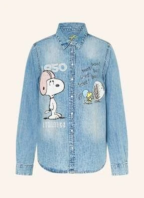 Princess Goes Hollywood Bluzka Jeansowa Snoopy blau