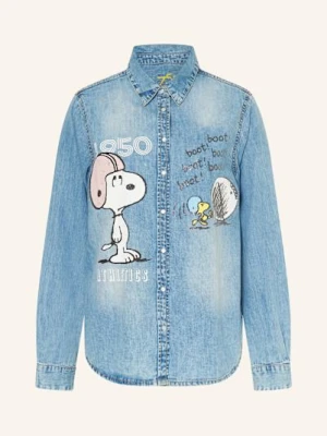 Princess Goes Hollywood Bluzka Jeansowa Snoopy blau