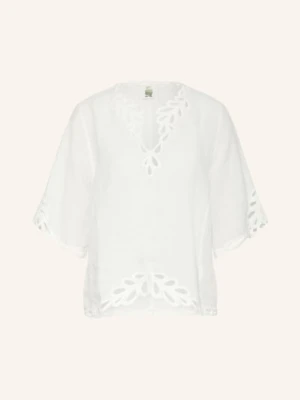 Princess Goes Hollywood Bluzka Z Ażurową Koronką weiss