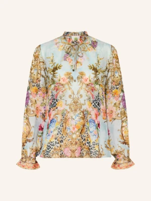 Princess Goes Hollywood Bluzka Z Jedwabiu blau