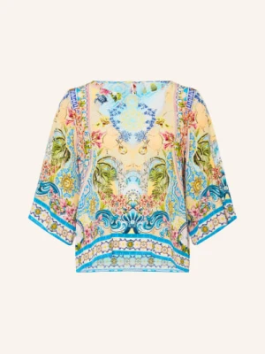 Princess Goes Hollywood Bluzka Z Jedwabiu blau