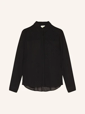 Princess Goes Hollywood Bluzka Z Ozdobnymi Kamykami schwarz