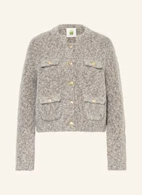 Princess Goes Hollywood Kardigan Z Błyszczącą Przędzą grau