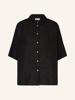 Princess Goes Hollywood Koszula Z Lnu Z Rękawami 3/4 schwarz